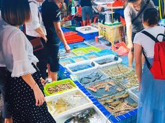 -霞涌市场海鲜摆卖区