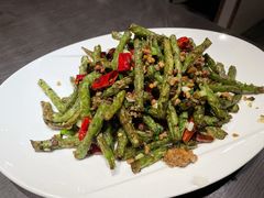 干煸四季豆-沁香缘巫山烤鱼(看丹桥店)