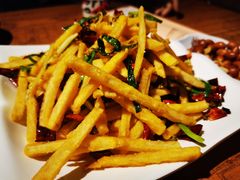 脆口干煸藕丝-老九巷川小馆(万松园店)