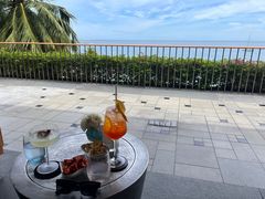 -日落吧·海景咖啡厅·餐酒吧·鸡尾酒·下午茶·乐队表演·浪漫夕阳·三亚文华东方酒店