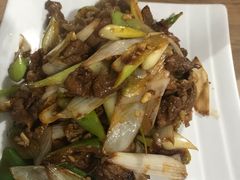 葱爆羊肉-新月斋(豆瓣胡同店)