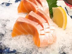 三文鱼鱼腩刺身-鱼民·现造寿司(育德店)