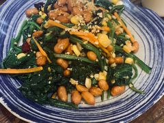 八宝菠菜-老姑砂锅·烧烤天津菜(体北道店)