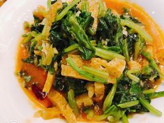 菠菜拌面筋-东方亚克西餐厅(西康路店)
