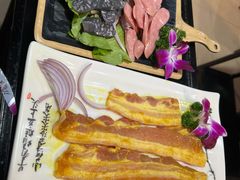 韩式调味五花肉-牛味道炭火烤肉(湖前总店)