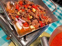 铁板牛肉-昱龙大盆牛蛙馆(三兴街总店)