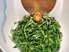 凉拌苜蓿-靖远尕六美味羊羔肉