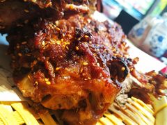 马路边烤脊骨-爷爷的烀饼店