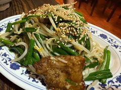 韭菜炒猪肝-拉面莊夢語＆中华料理八椿