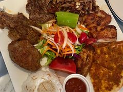 宫廷烤肉拼盘-伊斯坦布尔土耳其清真咖啡餐厅