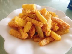 咸蛋黄焗南瓜-福寿斋·老北京铜锅涮肉·烤鸭(顺义总店)