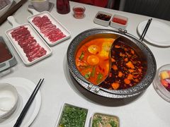 叻沙海鲜锅拼麻辣飘香锅-川越泰火锅(吉利大厦店)