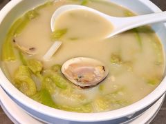 招牌绿茄山药文蛤汤-奕景海鲜酒家· 大连海鲜(星海广场店)