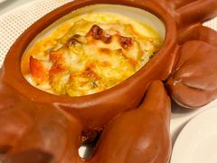 龙凤厅焗蟹堡-上海和平饭店龙凤厅 Dragon Phoenix