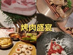 -草家酱蟹炭火烤肉店(珲春南路一店)