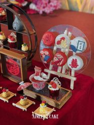 点击看大图 -Aimee'sCake婚礼甜品台·企业商务茶歇