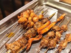 猛火烤鸡胗-福苗小骆驼烧烤(莲湖路店)