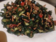 黄瓜皮炒肉末-富桂厨房