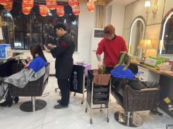 点击看大图 -沐染造型专业烫发染发