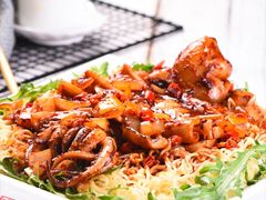 鱿鱼爱上方便面-牛上牛吊炉烧烤(红旗大街店)