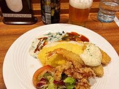 海鲜菠菜奶油酱全家福-北极星(梅田店)