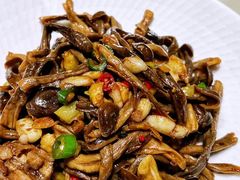 小炒鹿茸菌-老妈菜馆(建设街店)