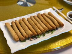 百搭鲜虾脆香卷-广州塔晖粤轩中餐厅