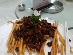 椒麻牛肉条-清真悦宾楼食府(海湖店)