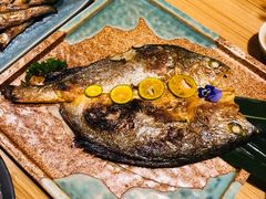 烤秋刀-花和海鲜自助(梅江店)