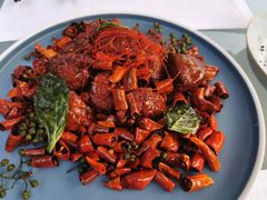 椒麻爆炒和牛粒-王府井文华东方酒店-紫膳餐厅