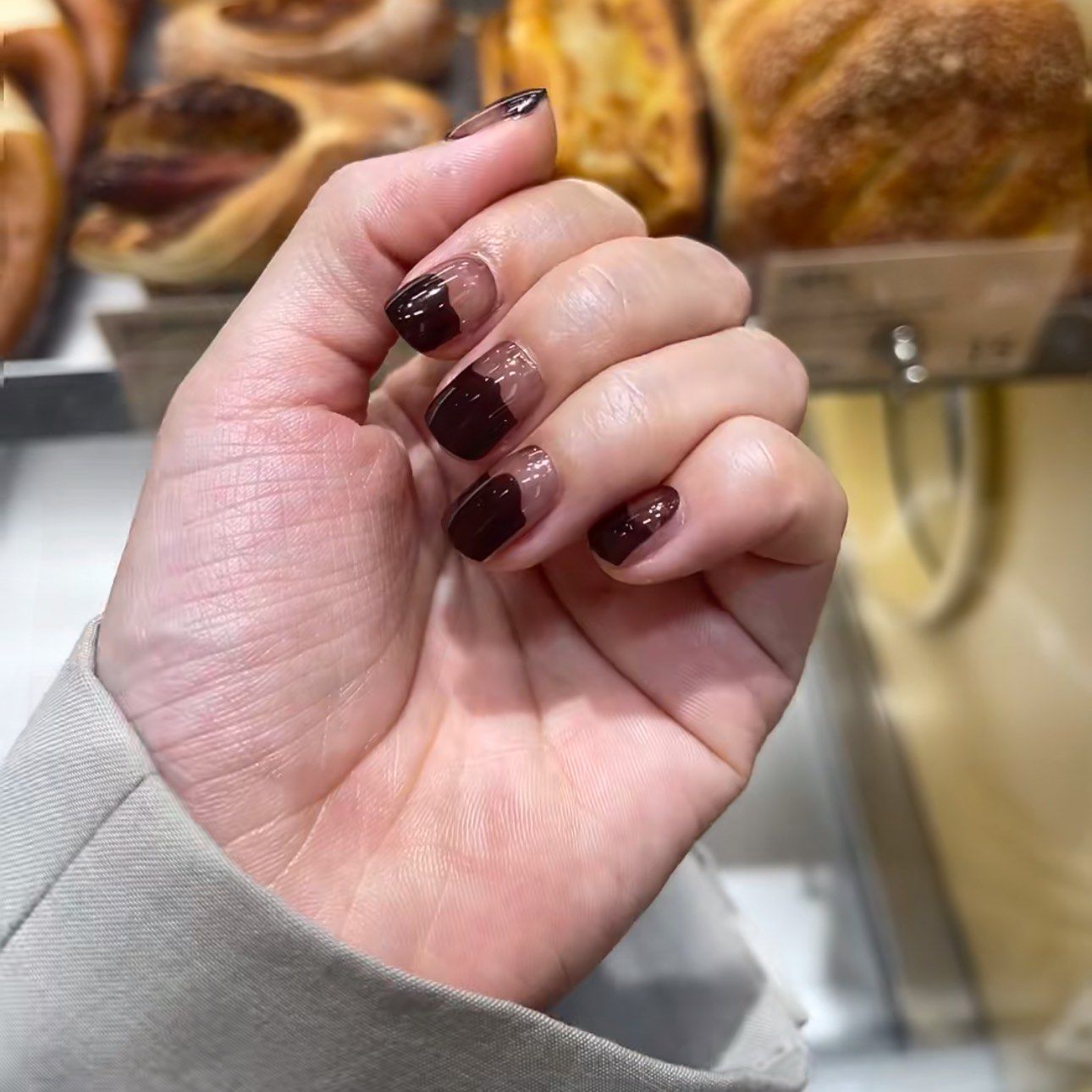 巧克力美甲