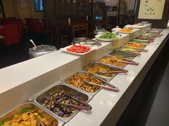自助取餐区-清心素食自助餐厅(夫子庙店)