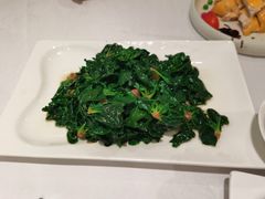 清炒崇明矮脚菠菜-道道鲜·崇明私房菜(五角场店)