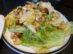 大头菜炒海螺-晚归月亮湾私家菜(临邑路店)