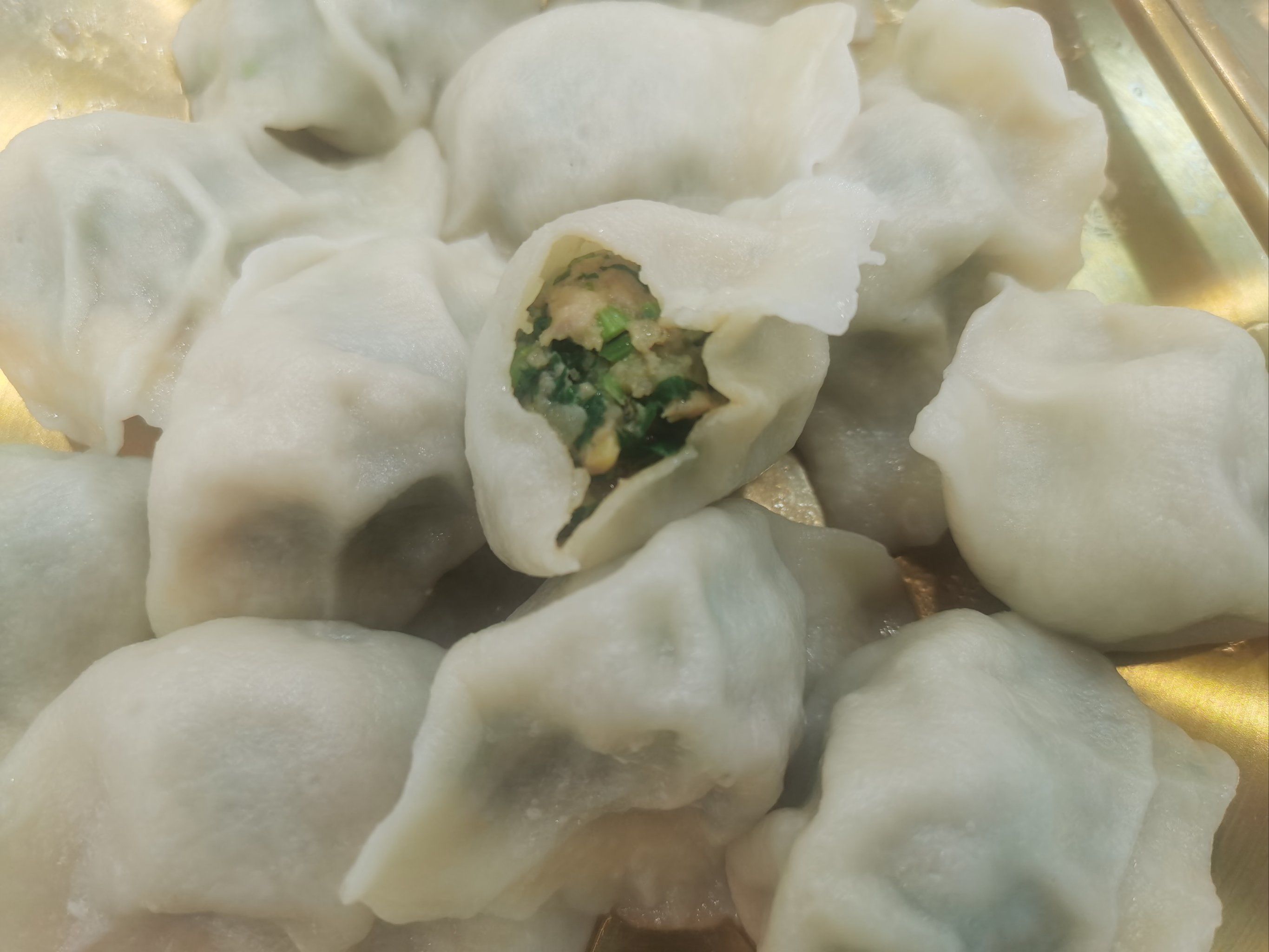 第一次吃「猪肉香菜」馅的饺子