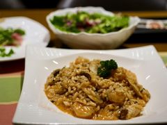 鲜虾蘑菇鸡肉饭-安妮意大利餐厅(国贸店)