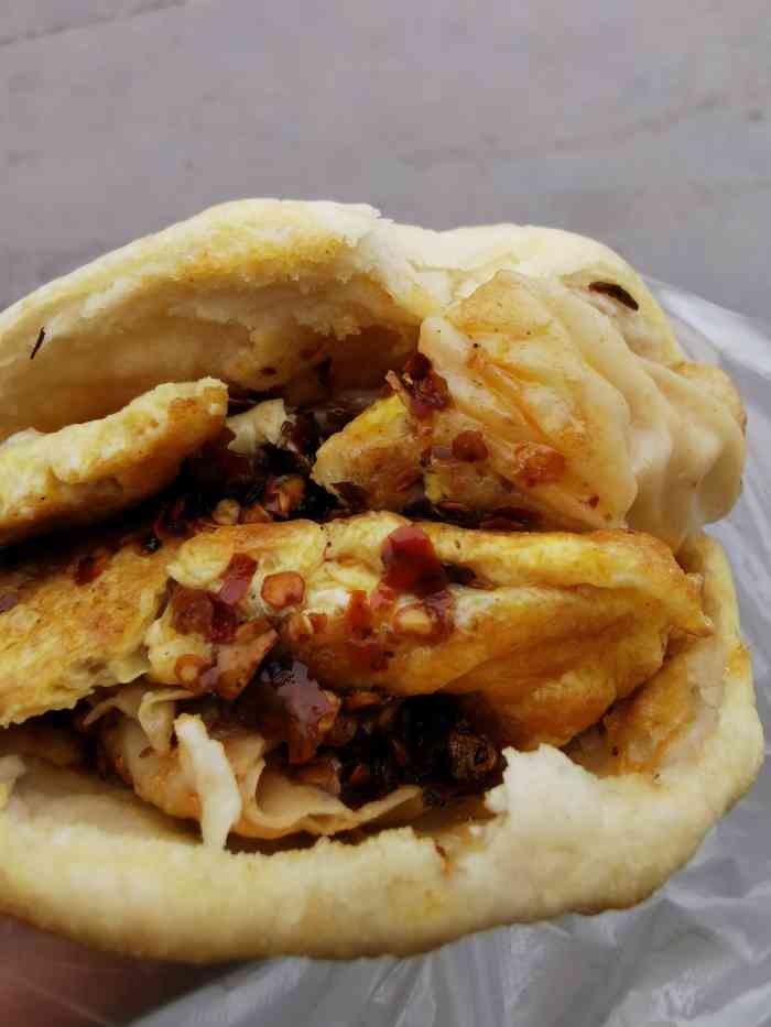 豫老白烧饼(桥北分店)-"味道好极了就是这个味道.慢慢的满足感.