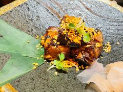 蒜香炸猪肋排-MoMo牧场·寿喜烧专门店(长泰广场店)