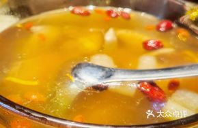 Ginseng Flower and Rare Mushroom Old Hen Soup