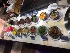 自助取餐区-万达文华酒店·美食汇自助餐厅