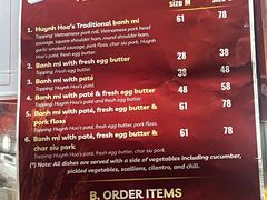 -Bánh Mì Huynh Hoa