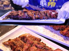 烤羊腿-三个蒙古大叔羊肉串(大宁店)