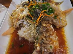 清蒸红眼鱼-下梅人家土菜馆(历史文化餐厅度假区店)