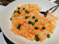 手剥河虾仁小豌豆-玫瑰厅上海菜(兴国路店)