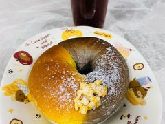 柳橙乳香奶酪贝果-CARINO BAKERY&CAFE(人广来福士店)