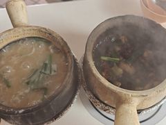 -长城砂煲田鸡粥