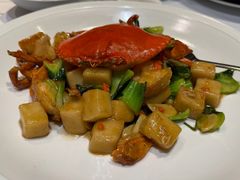 东海梭子蟹炒年糕-南麓·浙里(外滩店)