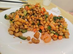 虾仁炒疙瘩-紫光园·烤鸭(美术馆店)