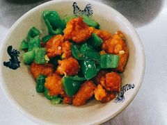 青椒炒鸡米花-西安外国语大学-学生食堂