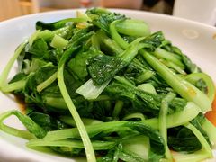 白灼鸡毛菜-关东小磨东北菜(漕河泾印象城店)